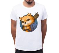 Forsca Project Zomboid Essential Men's Classic Crew Neck T-Shirt, White, 3XL