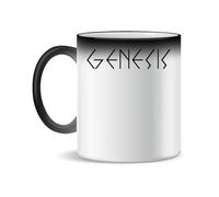 Forsca Rock Band Legend G Genesis Ceramic Tea Coffee Mug 330ml Magic White Pink Black 330ml