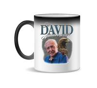 Forsca Sir David Attenborough Ceramic Tea Coffee Mug 300ml Magic White Pink Black 330ml