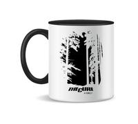 Forsca The Cure A Forest Ceramic Tea Coffee Mug 300ml Magic White Pink Black 330ml