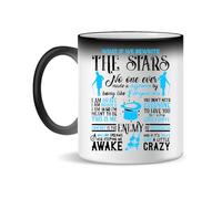 Forsca The Greatest Showman Best Quotes Ceramic Tea and Coffee Mug 330ml Magic White Pink Black 330ml