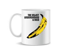 Forsca Velvet Underground And Nicko Banana Ceramic Tea Coffee Mug 300ml Magic White Pink Black 330ml