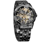 FORSINING Men's Automatic Mechanical Skeleton Sport Waterproof Wrist Watch