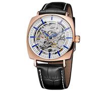 FORSINING Men's Automatic Skelton Genuine Leather Strap Waterproof Watches for Various Occasions