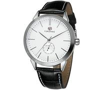 FORSINING Men's Mechanical Automatic Movement Analog Fashion Casual Watch Leather Strap Business Watch