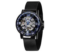 FORSINING Men's Mechanical Watch for Men Fashion Skeleton Analogue Display Hand Wind Watch