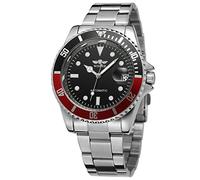 FORSINING Men's Vintage Automatic Selfwind Stainless Steel Bracelet Collection Watch with Dots WRG8066M4T2
