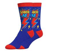 forsocksake Sobriety Recovery Gift Socks - Sober AF Novelty Socks for Men & Women, AA Sober Birthday Milestone Gift, Alcohol Free Celebration