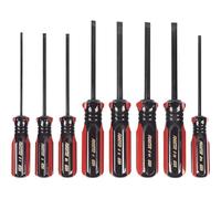 Forster Products 8-Piece Gunsmith Screwdriver Set, Hollow Ground Tips with Square Faces, Single Piece Construction, with a Durable Storage Pouch