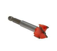 Forstner Drill Bit 1PCS 24mm Hex Wood Cutter Boring Hole Tool Hinge Woodwork Drilling Kit for Woodworking DIY Tools Cabinet Mounting Plates Kitchen Cupboard Wooden Furniture Carbide Steel (24x90mm)