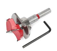 Forstner Drill Bit Tungsten Carbide Woodworking Hinge Hole Cutter with Depth Stop (35mm)