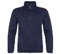 Fort - Easton Pullover - Medium - Navy Work Fleece - Quarter Zip - Mens Fleece Jumpers - Zipped Pockets - Comfortable & Durable - Winter Workwear