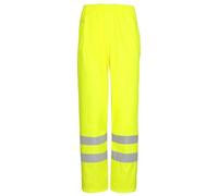 Fort - Air Reflex Trousers - Yellow - Hi Vis Trousers - Waterproof Workwear - Windproof - Breathable Fabric - Welded Seams - Waterproof Trousers - Mens Work Trousers