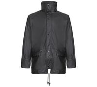 Fort Airflex Jacket 221 - 220gsm - Waterproof & Windproof - Lightweight - Black M UK