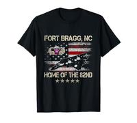 Fort Bragg NC Home Of The 82nd Airborne Tshirt, Veterans Day T-Shirt