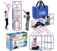 Fort-Building-Kit-for-Kids-510 Pcs Kids Fort- Creative Fort Building Toys for 5 6 7 8 9 10 Years Old Boy & Girls- Kids Gifts Toys STEM Toys