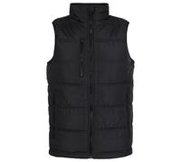 Fort Carlton Men's Bodywarmer - Size Medium, Black - Lightweight Insulated Gilet - Windproof, Quilted Thermal Layer with Zipped Pockets - Versatile Jacket for Outdoor Work, Casual Wear & Layering