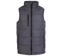 Fort - Carlton Bodywarmer - Grey Bodywarmer - Extra Large - Comfortable Body Warmer - Durable - 280gsm Quilting - Stylish & Versatile - Features Zipped Pockets - Ideal for Work