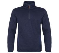 Fort - Easton Pullover - Medium - Navy Work Fleece - Quarter Zip - Mens Fleece Jumpers - Zipped Pockets - Comfortable & Durable - Winter Workwear