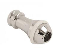 Fort Fasteners 42mm Curtain Cord Pull Weights - Polished Chrome for Bathroom/Toilet Light or Fan Switch