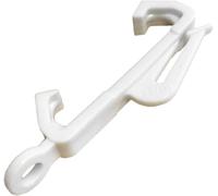 Fort Fasteners Curtain Rail Gliders To Fit Drape Elegance (gh014) Track White Maxi 15 Gliders