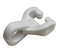 Fort Fasteners Curtain Rail Gliders to Fit Swish Twinglide Nylonglide Track White Maxi 20 Gliders