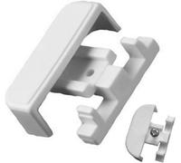 Fort Fasteners Curtain Rail Stop Ends To Fit Superwhite/drape/crest Track White 12 Stop Ends