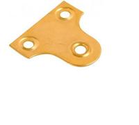 Fort Fasteners Glass Plate Plain 25mm Eb Pack Of 100