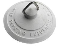 Fort Fasteners Jilton Type Bath - Basin Self Parking Plug Universal 55mm White Premier 2 Plugs