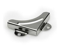 Fort Fasteners Mirror Corner Bracket 32mm x 32mm x 6mm Nickel Plated, Pack Of 4