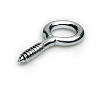 Fort Fasteners Screw Eyes 75x7.3mm Bzp Steel Premier 25 Eyes