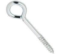 Fort Fasteners Steel Vine Eyes 100mm x 4.4mm (4 Inch) Bzp Pack of 10