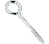 Fort Fasteners Steel Vine Eyes 50mm X 3mm (2 Inch) Bzp Pack Of 20