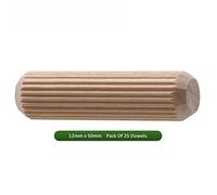 Fort Fasteners® Wooden Dowel 12mm x 50mm Pack of 25