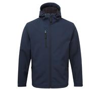 Fort Hooded Softshell Jacket Fleece Lined Windproof Breathable Water Resistant