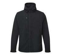 Fort Hooded Softshell Jacket Fleece Lined Windproof Breathable Water Resistant