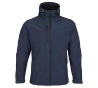 Fort Hooded Softshell Jacket Fleece Lined Windproof Breathable Water Resistant