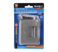 Fort Knox 77034 96 mm Shutter "C" Type Block Padlock - Silver