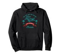 Fort Lauderdale Florida Alligator Do Not Pet the Locals Pullover Hoodie