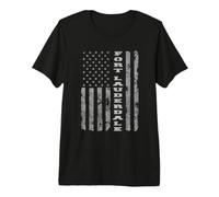Fort Lauderdale, Florida, American Flag Premium T-Shirt