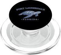 Fort Lauderdale Florida Sea Turtle Design Florida Diving PopSockets PopGrip for MagSafe