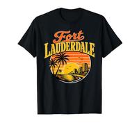 Fort Lauderdale Value Graphic T-Shirt, Men, Black, L