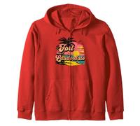 Fort Lauderdale Zip Hoodie