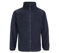 Fort - Lomond Jacket - Navy Jacket - Large - Fleece Jacket Mens - Full Zip - Winter Coats for Men - Zipped Pockets - Comfortable & Stylish - Work Jackets for Men