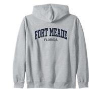 Fort Meade Florida Vintage Zip Hoodie