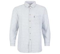 Fort Men's 100 Tattersall Shirt, Blue, XXL