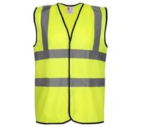 Fort Men's 225 HI VIS Vest, Yellow, M