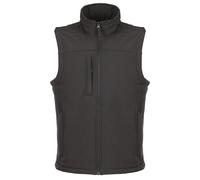 Fort Men's 282 Breckland Softshell Bodywarmer, Black, S UK
