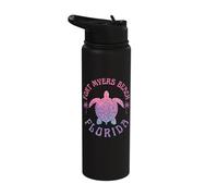 Fort Myers Beach Stainless Steel Insulated Water Bottle