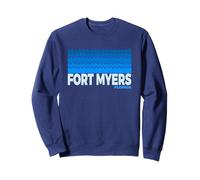 Fort Myers FL - Fort Myers Florida Aquatic Sweatshirt